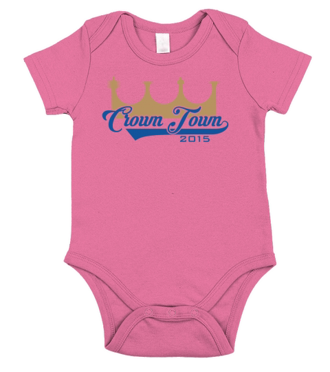 CrownTown 2015 Short Sleeve Baby One-Piece