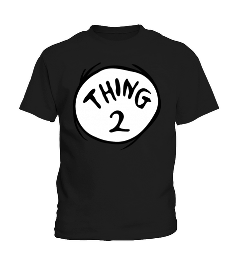 Dr. Seuss Thing 2 Emblem Kids T-Shirt