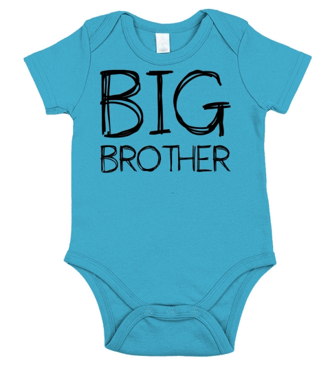 Big Brother - Birth of a Baby - Parents - Big Bro Short Sleeve Baby One-Piece
