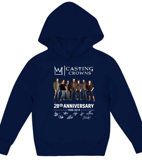 Casting Crowns 20th Anniversary 1999 2019 t-shirt Kids Hoodie