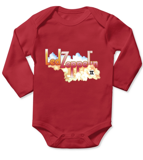 Led Zeppelin Long Sleeve Baby One-Piece