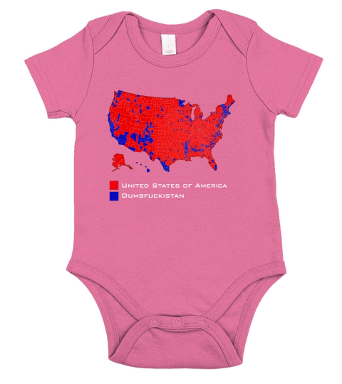 United states of America dumbfuckistan Short Sleeve Baby One-Piece