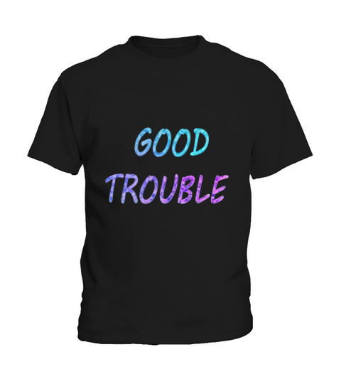 Vintage Good Trouble Kids T-Shirt