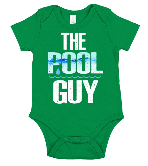 The Pool Guy Short Sleeve Baby One-Piece