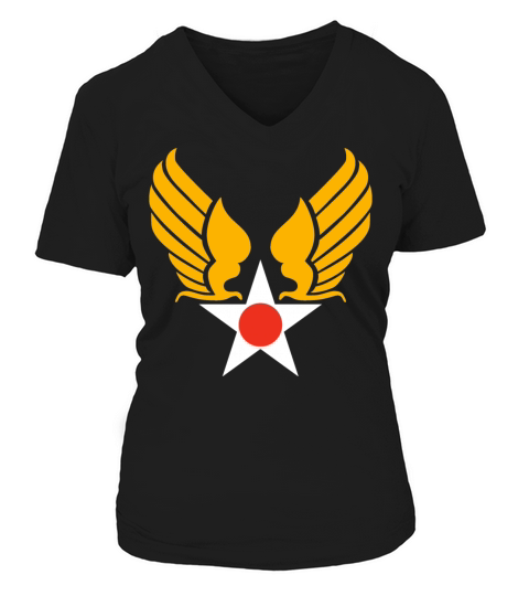 United States Army Air Corps wings Women's V-Neck T-shirt