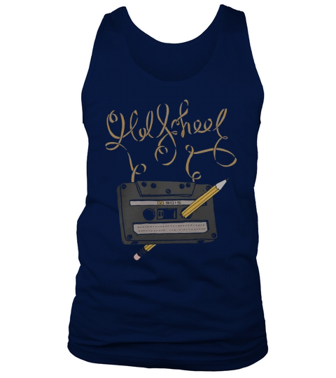 Old School Cassette Tape T-shirt Tank Top Unisex