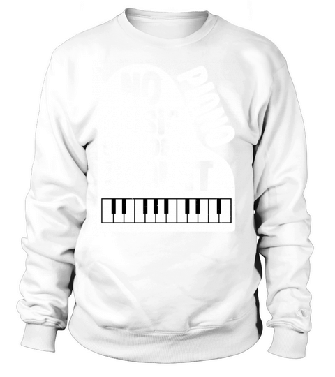 No Piano Music On A Dead Planet Women's Sweatshirt