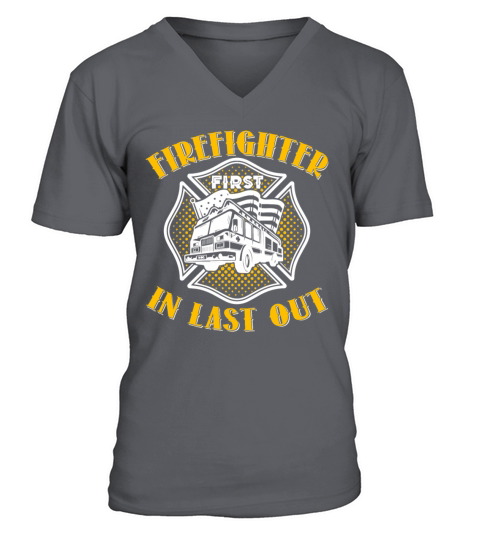 Firefighter Shirt Men's V-Neck T-shirt