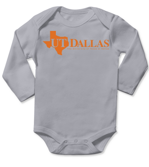 Simple Logo University Of Texas Dallas 2020 Long Sleeve Baby One-Piece