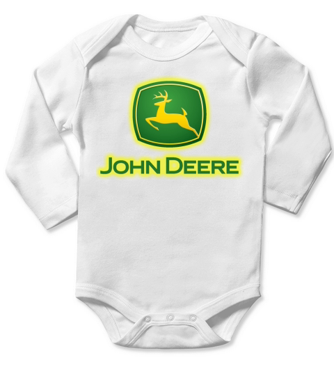 John Deere Long Sleeve Baby One-Piece