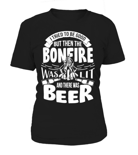 Bonfire and Beer Camping shirt Women's T-Shirt