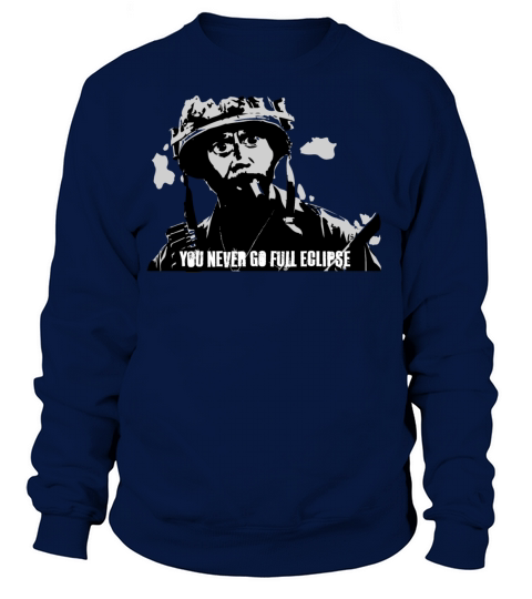 You never go full Eclipse Black Women's Sweatshirt