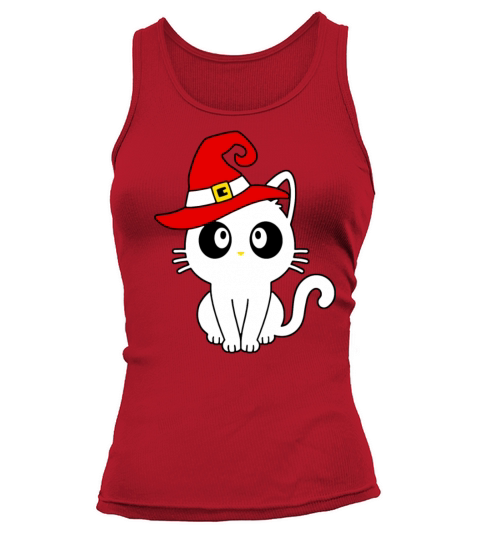 witch cat meoween Women's Tank Top
