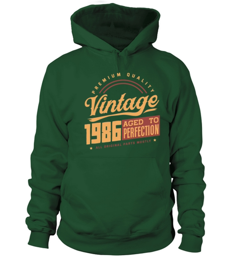 1986 Birthday Vintage Women's Hoodie