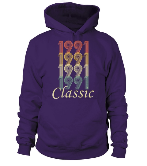 30th Birthday Vintage 1991 Gift Women's Hoodie
