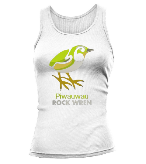 Rock Wren New Zealand Bird T-shirt Tank top Woman