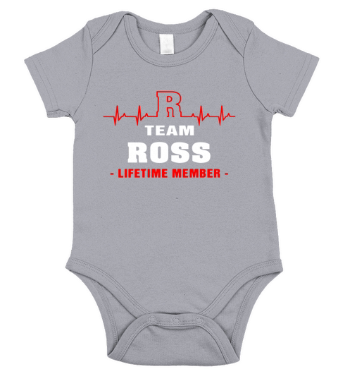 Team ROSS lifetime memeber Short Sleeve Baby One-Piece