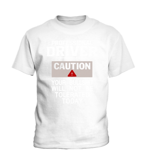 Truck Driver Safety T shirt Kids T-Shirt