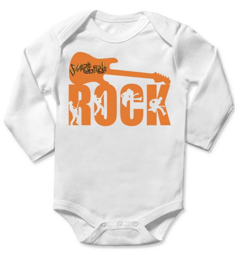 The Yardbirds 8 Long Sleeve Baby One-Piece