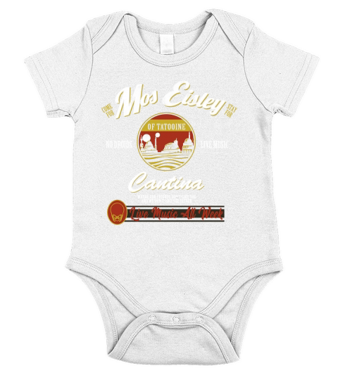 The Mandalorian Mos Eisley Cantina Tatooine Short Sleeve Baby One-Piece