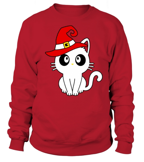 witch cat meoween Women's Sweatshirt