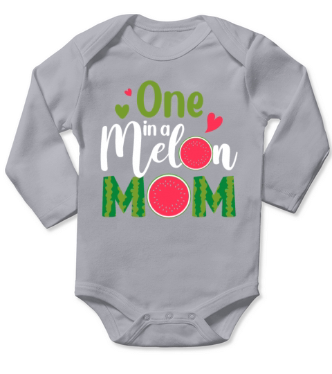 Family One In A Mom Mama Birthday Party Matching F Long Sleeve Baby One-Piece