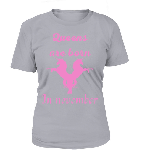 Queens are born in november Women's T-Shirt