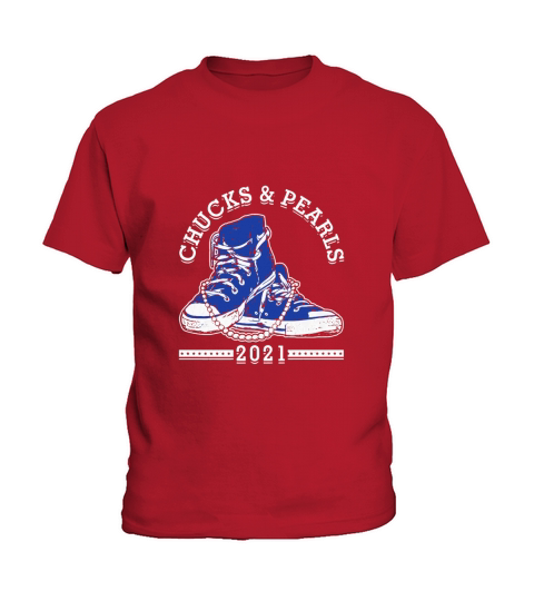 Chucks And Pearls 2021 Blue Color Kids T-Shirt