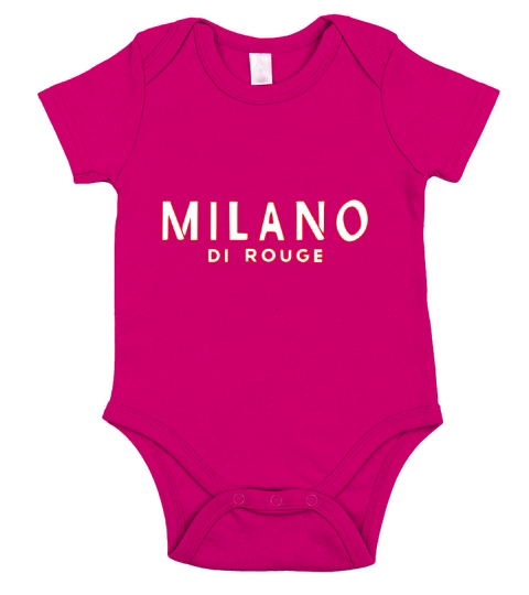Milano Milano Di Rouge Heather Short Sleeve Baby One-Piece