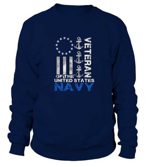 Veteran Of The Us Navy Tshirt Us Navy Patriotic Gi Women's Sweatshirt