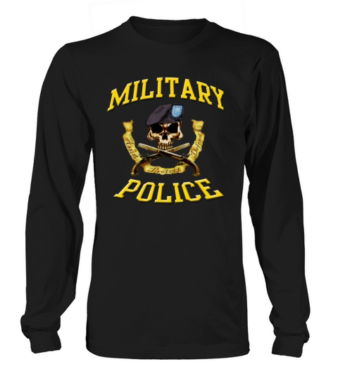 Mil Police skull pistols Women's Long Sleeve