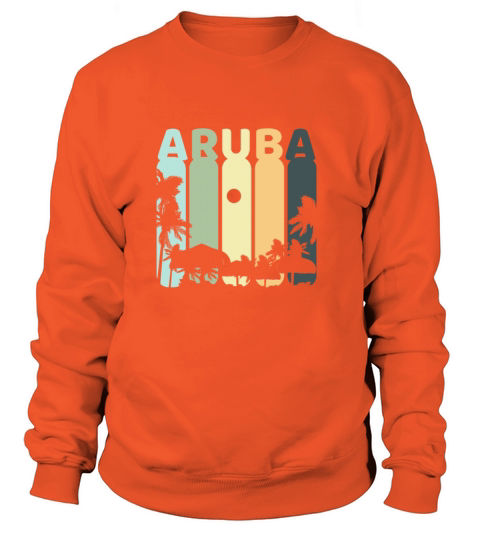 Aruba retro Women's Sweatshirt