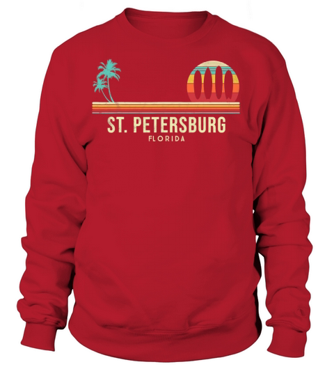 Florida St Petersburg Vintage Souvenir Women's Sweatshirt