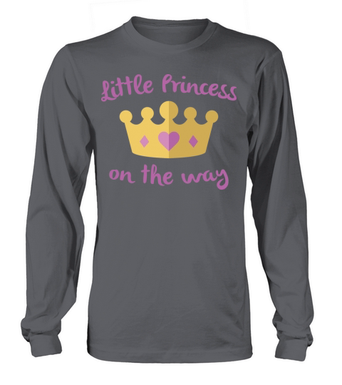 Little Princess On The Way Women's Long Sleeve
