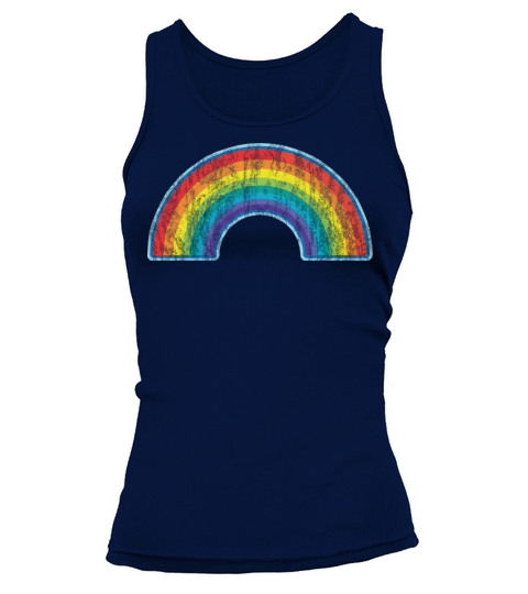 Vintage Full Rainbow Women's Tank Top