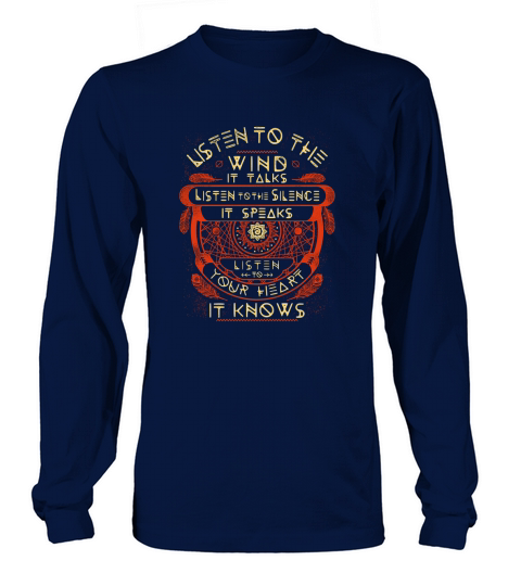 Listen to the Wind tshirt Long sleeved Unisex