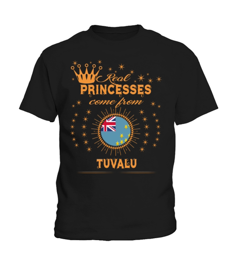 love princesses come from TUVALU Kids T-Shirt