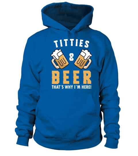 Titties And Beer Funny Beer Lover Gift Idea Party Women's Hoodie