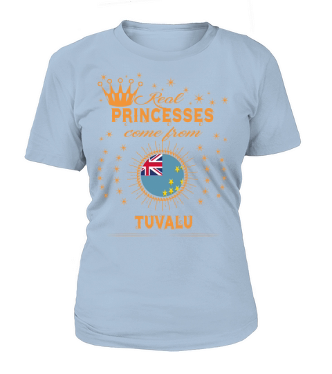 love princesses come from TUVALU Women's T-Shirt
