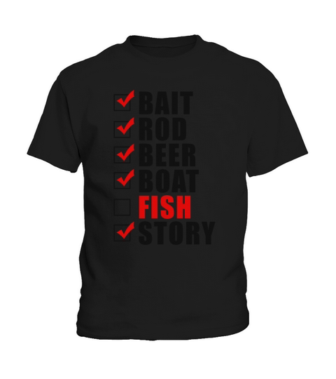Fishing Trip - All there, but no fish Kids T-Shirt