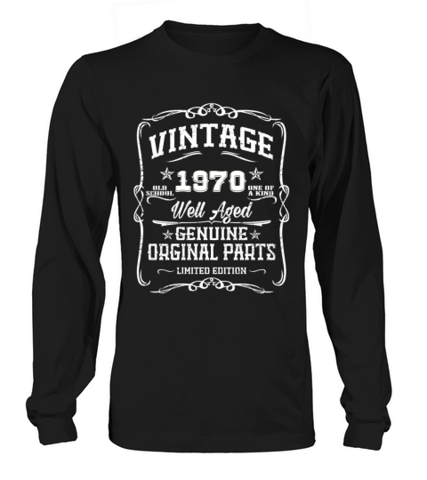 Vintage 1970 Men's Long Sleeve