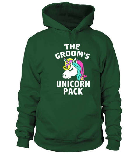 LGBT Pride Gay Bachelor Party Unicorn Pack Women's Hoodie
