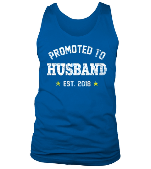 Promoted to Husband 2018 Men's Tank Top