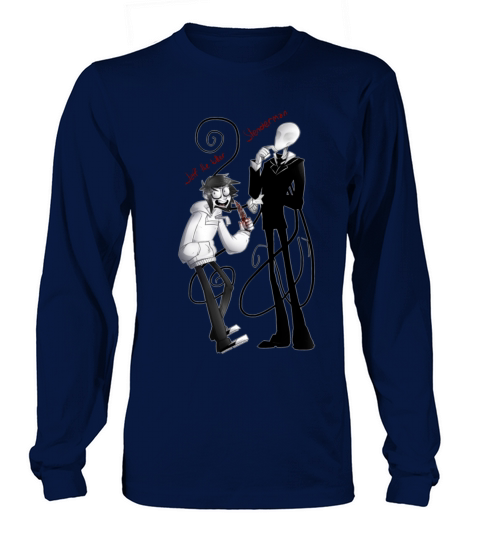 Slender Man and Jeff Women's Long Sleeve