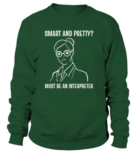 Smart and Pretty Intelligent Boss Gift Women's Sweatshirt
