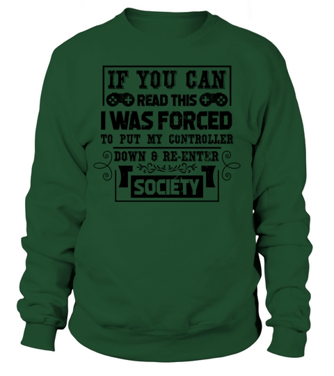If You Can Read This Video Game Men's Sweatshirt