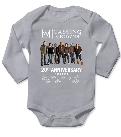 Casting Crowns 20th Anniversary 1999 2019 t-shirt Long Sleeve Baby One-Piece