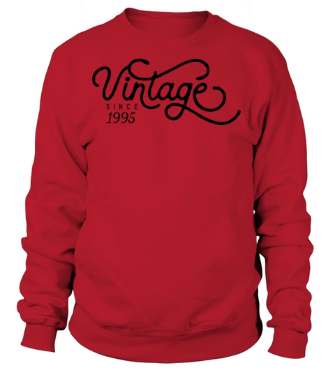 Vintage Since 1995 Birthday Gift Women's Sweatshirt