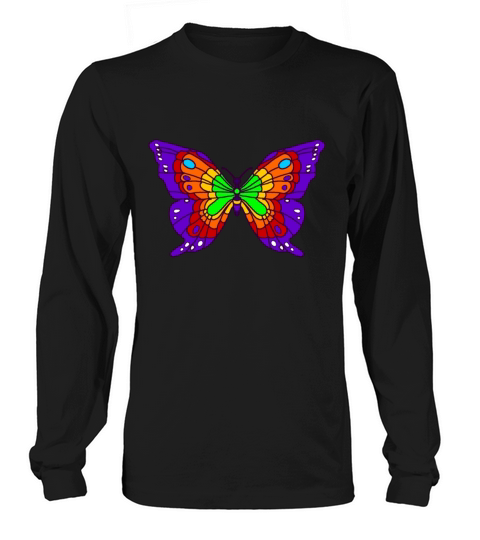 Classic Rock Butterfly Women's Long Sleeve