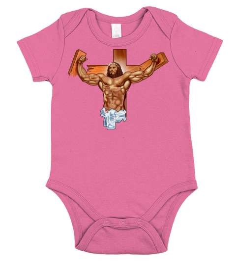 Come at me bro jesus Short Sleeve Baby One-Piece
